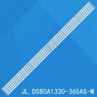 Tiras de luz LED para TV HISENSE, Kit de 5 piezas, para H58A6100, H58AE6000, H58AE6100UK, CRH-BK58S13030T051087D-REV1.2 W, JL.D580A1330-365AS-M_V02