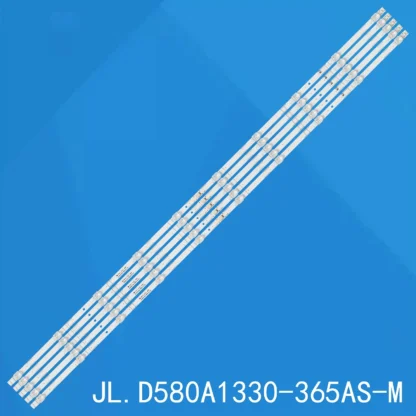 Tiras de luz LED para TV HISENSE, Kit de 5 piezas, para H58A6100, H58AE6000, H58AE6100UK, CRH-BK58S13030T051087D-REV1.2 W, JL.D580A1330-365AS-M_V02