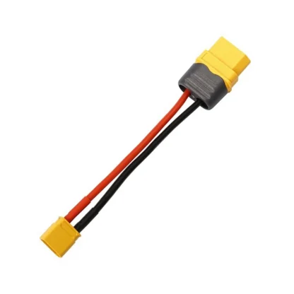 Cable de batería Amass XT60 a XT30, conector macho y hembra con Cable de silicona de 16AWG, 100mm