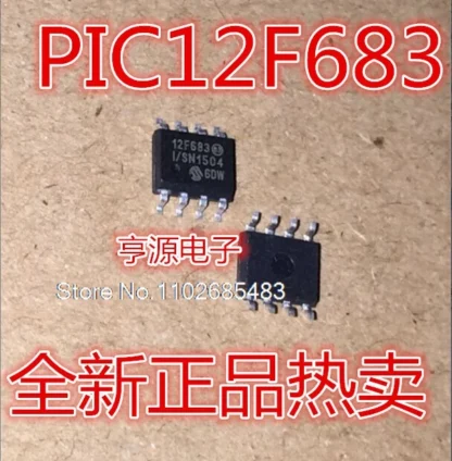 PIC12F683-I/SN 12F683-I/SN PIC12F1840-I/SN T-I/SN E/SN SOP8, lote de 10 unidades