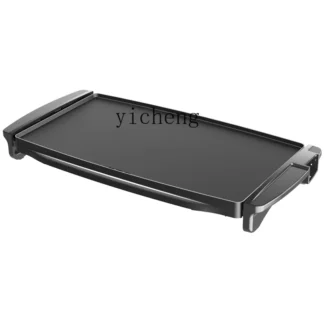 Tqh-horno eléctrico sin humo para el hogar, sartén antiadherente para asar carne, placa de barbacoa