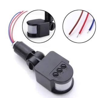 Detector de movimiento automático infrarrojo PIR, interruptor de lámpara de pared, 110-220V