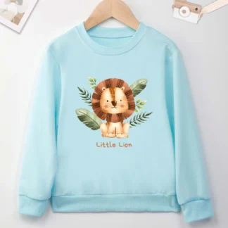 Sudadera con capucha de dibujos animados para niño pequeño, ropa de dibujos animados estéticos, Popular, tendencia de moda europea, gran oferta, tela fina