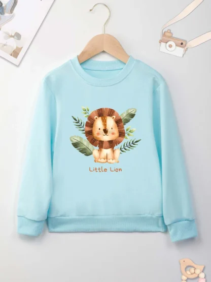 Sudadera con capucha de dibujos animados para niño pequeño, ropa de dibujos animados estéticos, Popular, tendencia de moda europea, gran oferta, tela fina