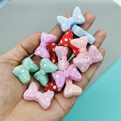 Lote de 8 unidades de 27mm de cuentas de silicona para la dentición del bebé, cadena para chupete, collar, accesorios para juguetes, regalo Kawaii, venta al por mayor, sin BPA