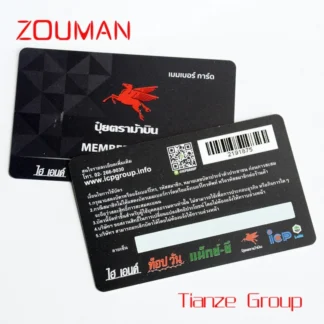 Tarjeta de visita de PVC transparente con impresión a Color, tarjeta vip de membresía, impresión láser UV personalizada, alta calidad