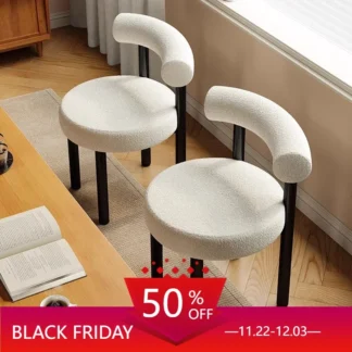 Taburetes de Bar minimalistas, sillas modernas para comedor, silla avanzada para el hogar, jardín, cómoda, balcón, Sedie, dormitorio de lujo, WJX