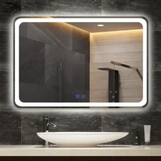 Iluminación Led con Sensor táctil inteligente, Control de espejo de baño, novedad