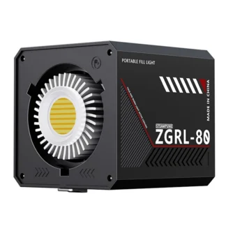 Nueva luz LED de vídeo de 80W, luz de estudio fotográfico COB bicolor, 2500K-6500K, 10000Mah para vídeo, transmisión en vivo, EU-PLUG