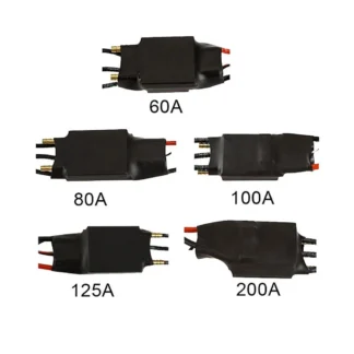 Mitoot 60A 80A 100A 125A 200A controlador de velocidad eléctrico de refrigeración por agua sin escobillas ESC con 5V/3A BEC para modelo de barco RC
