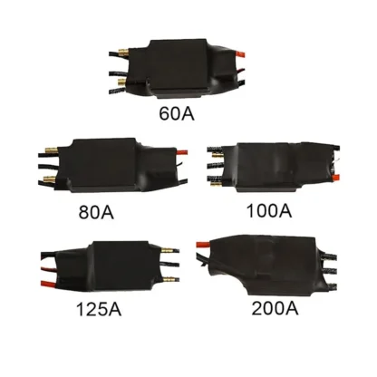 Mitoot 60A 80A 100A 125A 200A controlador de velocidad eléctrico de refrigeración por agua sin escobillas ESC con 5V/3A BEC para modelo de barco RC