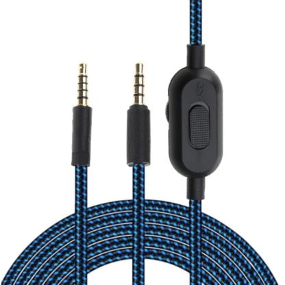Cable 3,5 mm para auriculares para juegos GPRO G233 G433 Conector chapado en oro 3,5 mm