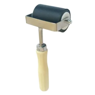 Lino Brayer rodillo de pintura de goma dura, bloque de impresión, herramienta de impresión, 5cm