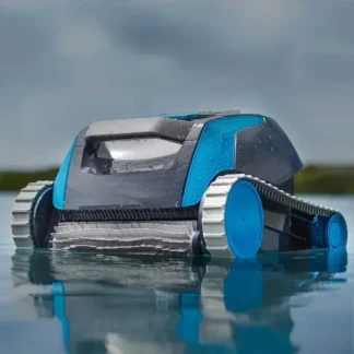 Escape-limpiador robótico de piscinas, filtro de carga superior masivo, motores duales, navegación inteligente para piscinas, modelo 2024