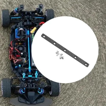 Refuerzo de Chasis de coche RC 1/10, pieza de actualización de Chasis de coche RC, fácil de instalar, piezas de vehículo modelo RC para coche modelo Crawler