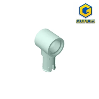 Piezas MOC para GDS-925 técnico, Pin con crestas de fricción en sentido alargado y agujero de pasador compatible con juguetes lego 15100