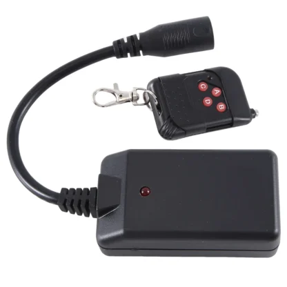 Receptor de Control remoto inalámbrico XLR portátil de 3 pines para máquina de humo y niebla, receptor de escenario para DJ, nebulización 400W 900 1500W
