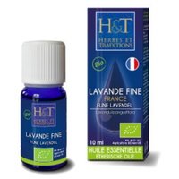 Aceite Esencial de Lavanda Fina (Lavandula angustifolia) Orgánico 10 ml de aceite esencial - Herbes & Traditions