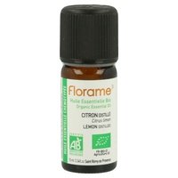 Aceite Esencial de Limón Destilado 10 ml de aceite esencial (Limón) - Florame