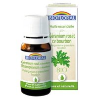 Aceite esencial geranio rosa bourbon bio 10 ml de aceite esencial - Biofloral