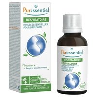 10 x Aceite Esencial para difusor Respi 30 ml Puressentiel