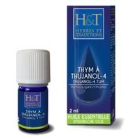 Aceite esencial de tomillo qt tujanol 2 ml de aceite esencial (Tomillo) - Herbes & Traditions