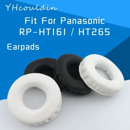 YHcouldin-almohadillas de cuero de repuesto para auriculares, accesorios para auriculares, para Panasonic HT161, HT265, RP-HT161, RP-HT265