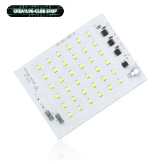 Lámpara LED COB con cuentas, 10W, 20W, 30W, 50W, 100W, 150W, 200W, CA 220V, IC inteligente, sin necesidad de controlador, reflector DIY, bombilla Led, lámpara con Chip