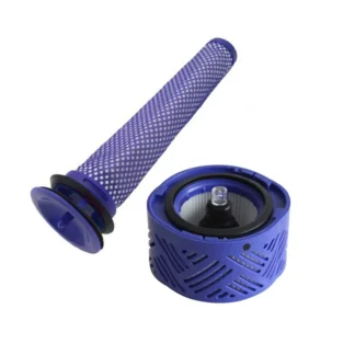 Juego de filtros hepa de alta calidad, pre y post Repuesto de filtro de limpieza, apto para Dyson V6 DC59 DY-96674101 y DY-96566101, 1set