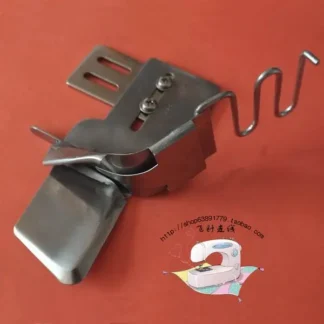 Máquina de coser Industrial, dispositivo de bordes, 35MM, tubo de tracción de cuero con cinta de plástico síncrona para coche