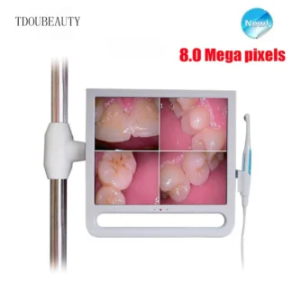TDOUBEAUTY 8,0 megapíxeles transmisión WIFI integrada de alta calidad YF-1700M cámara intraoral intraoral súper transparente todo en uno