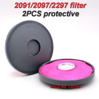 Cubierta protectora de filtro de V-0, cubierta protectora de filtro redondo 2091/2097/2297, para evitar chispas, anticontaminación