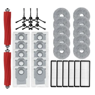 Piezas de repuesto para Roborock Qrevo Pro, Qrevo Maxv, Qrevo S, Qrevo Plus, filtro de cepillo lateral principal, mopa, bolsa de polvo