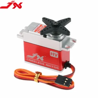 JX PDI-HV7246MG-Servo estándar sin núcleo para coche teledirigido, engranaje de acero de alta precisión de alto voltaje, 46KG, 6-7,4 V