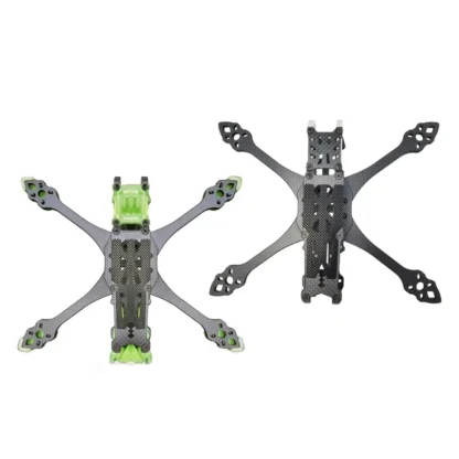 Marco de Dron a control remoto, 5 pulgadas, FPV, fibra de carbono, 225mm, distancia entre ejes con brazo de 5mm para Freestyle Vista, Quadcopter analógico F19E