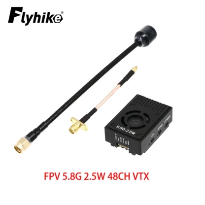 Transmisor FPV 5,8G 2,5 W 48CH VTX 25mW/400mW/800mW/1600mW/2500mW/Pit MMCX IRC FPV VTX para Dron de carreras