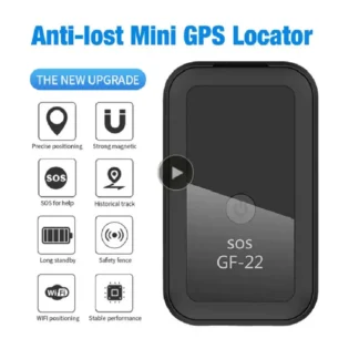 Mini rastreador GPS GF22 para coche, dispositivo de seguimiento de ubicación magnética fuerte, localizador para coche, motocicleta, camión, seguimiento de grabación, nuevo