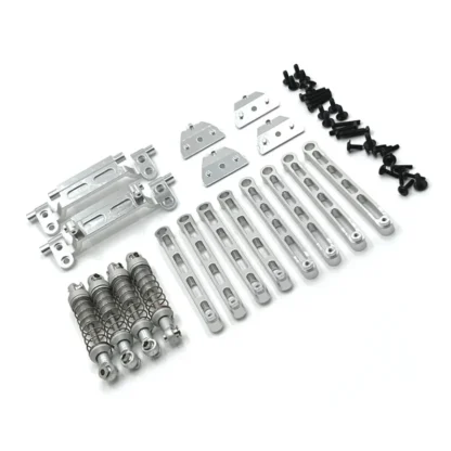 Actualización de Metal, varilla, amortiguador, asiento de varilla, soporte de choque, traje, para piezas de coche Mn modelo 1/12 MN78 RC