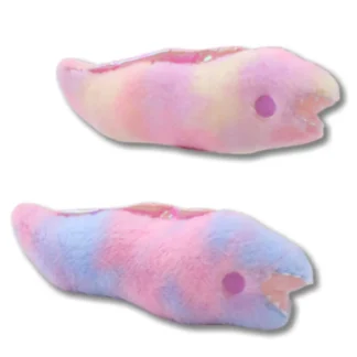 Almohada de peluche de Anguila de arcoíris simulada para niñas, almohada de juguete de felpa de pez de Anguila de Color de ensueño, regalo de Navidad, decoración de dormitorio, 30/36cm