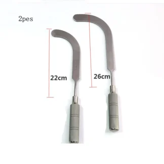 Herramientas cosméticas de medición de senos, placa de Hoz, eliminador de senos, retractor de senos