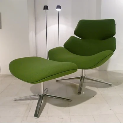 Silla con forma de Camarón, bolsa suave, tablero curvo, reclinable de madera curvada, respaldo, silla de oficina, silla giratoria de concha de ocio