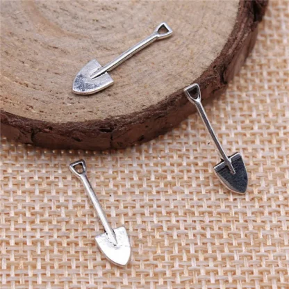 Accesorios para coche, abalorios de pala, suministros para fabricación de joyas, 19x5mm, 40 piezas