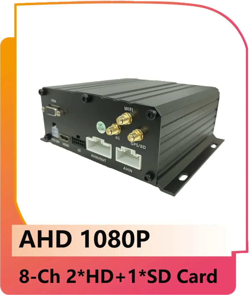 AHD 8 canales GPS WiFi 1080P Dual HD vehículo coche MDVR coche camión grabadora de vídeo