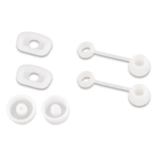 Tapón a prueba de derrames de silicona de 6 piezas para taza 1,0 40/30/20 Oz, kit de sello de silicona a prueba de fugas para tapón de derrames