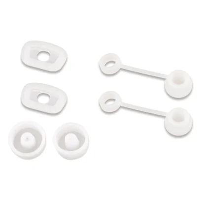 Tapón a prueba de derrames de silicona de 6 piezas para taza 1,0 40/30/20 Oz, kit de sello de silicona a prueba de fugas para tapón de derrames