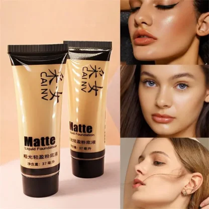 Base líquida Bb Cream, resistente al agua y al sudor, Base hidratante suave y ligera, maquillaje para piel profunda, Li Wheat