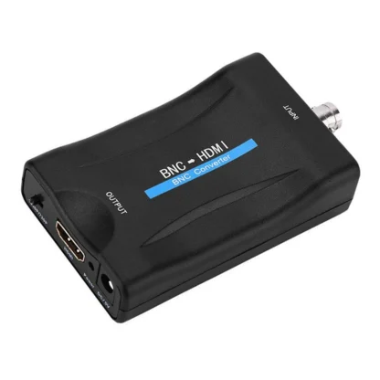 Adaptador convertidor BNC a HDMI hembra CVBS BNC HDMI coaxial 1080P salida HDCP gancho cámara de seguridad DVR vigilancia