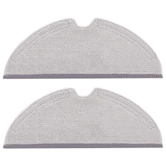 Juego de almohadillas de tela para mopa Roborock Q5, Q7max, Q8max +, E Series, S6 Maxv y modelos similares
