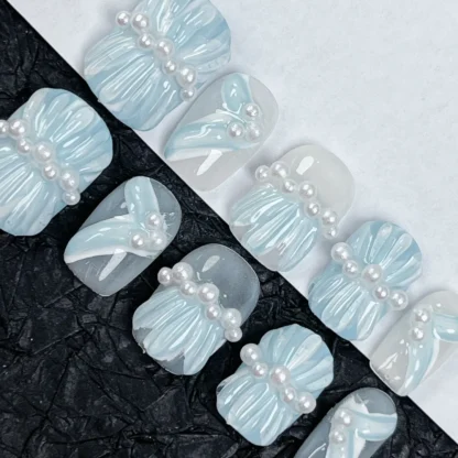 Prensa hecha a mano para uñas, blanqueamiento colorido, lindo, extraíble, reutilizable con calidad Premium, 100%, venta al por mayor, 24690