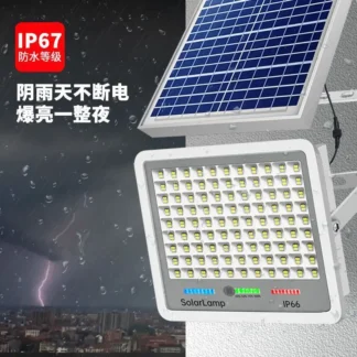 Luz de inundación Solar LED IP66 Dream Blue, luces para exteriores, superbrillantes, de alta potencia, impermeables, lámparas de inducción para interiores y exteriores para el hogar